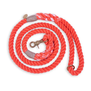 Coral Rope Dog Leash