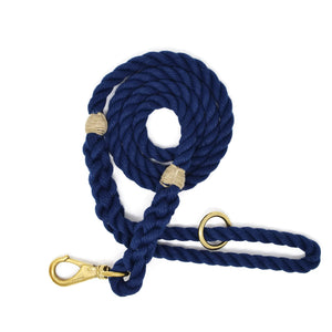 Rope Dog Leash - Navy | Mariner Series