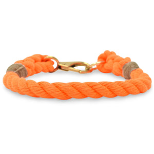 Rope Dog Collar - Orange | Mariner Series
