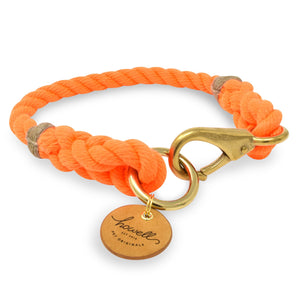 Rope Dog Collar - Orange | Mariner Series